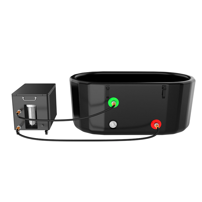 پانی کے چلر کے ساتھ مطابقت پذیر انفلٹیبل کولڈ پلنگ پول