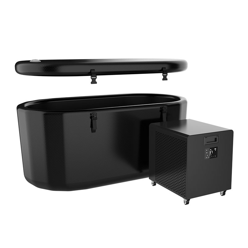 پانی کے چلر کے ساتھ مطابقت پذیر انفلٹیبل کولڈ پلنگ پول