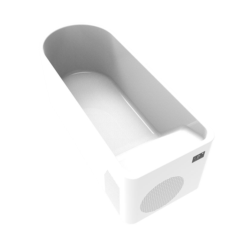 چلر کے ساتھ سرد غسل ایکریلک ٹب