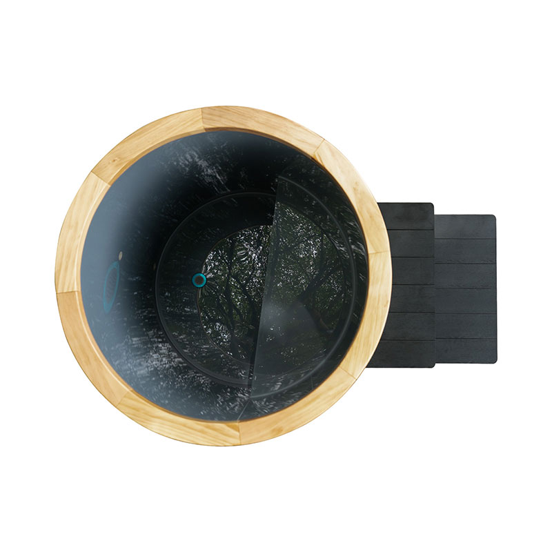 پی پی لائنر کے ساتھ جامع آئس غسل ٹب