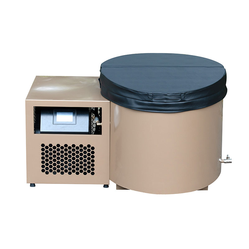 شیمپین گولڈ مکمل 304 سٹینلیس سٹیل کولڈ پلنگ ٹب