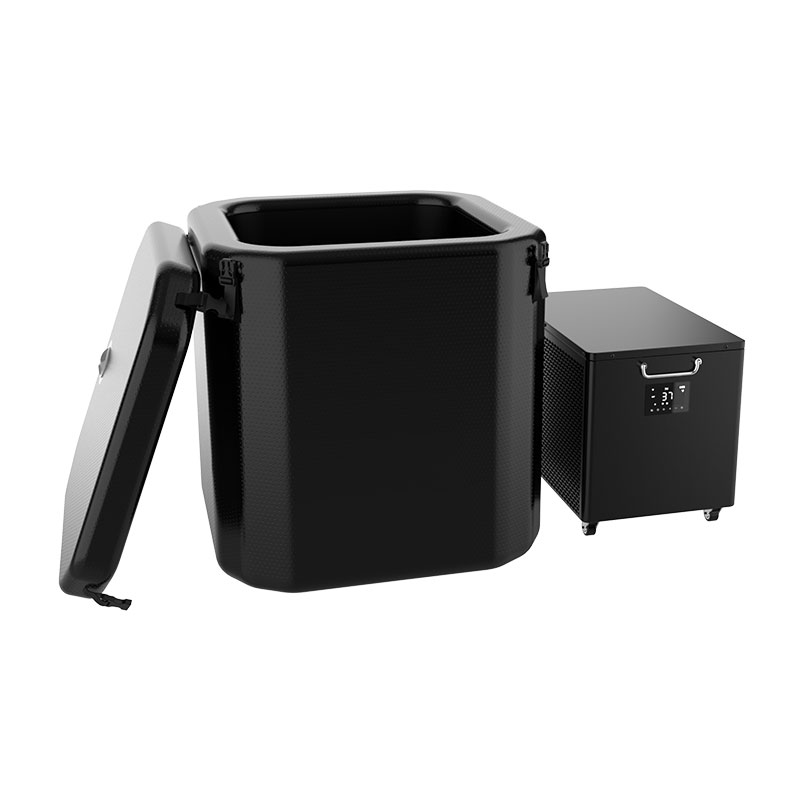 سرورق کے ساتھ انفلٹیبل آئس غسل بیرل