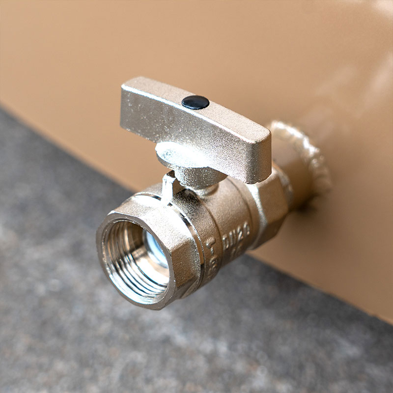 شیمپین گولڈ مکمل 304 سٹینلیس سٹیل کولڈ پلنگ ٹب