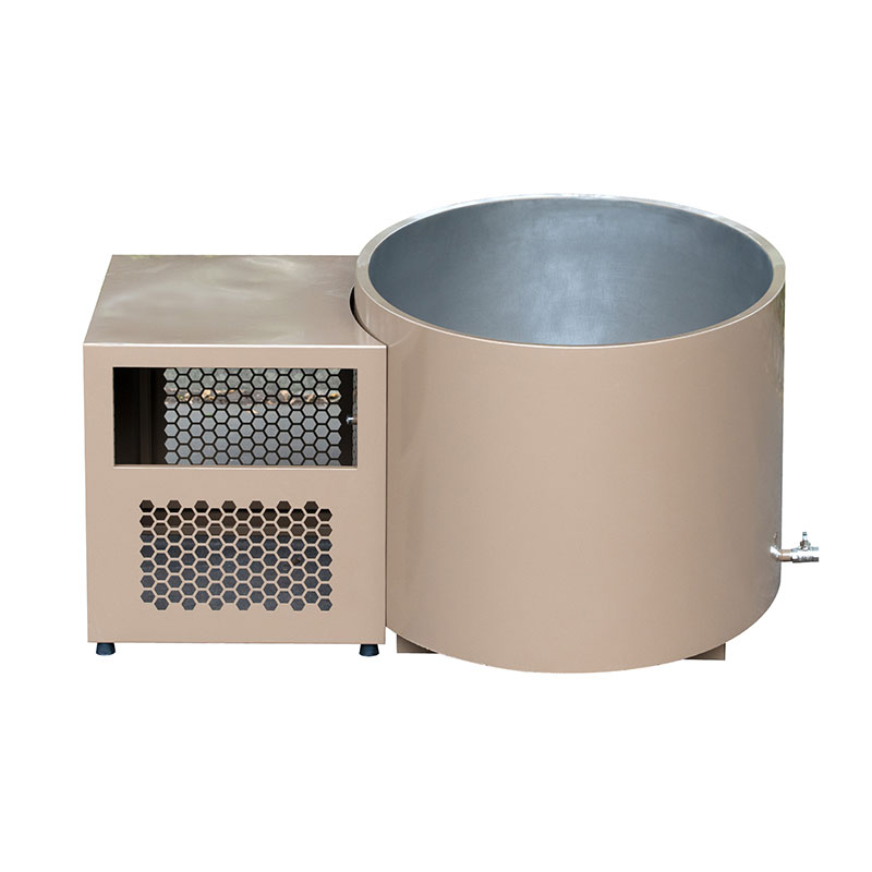 شیمپین گولڈ مکمل 304 سٹینلیس سٹیل کولڈ پلنگ ٹب