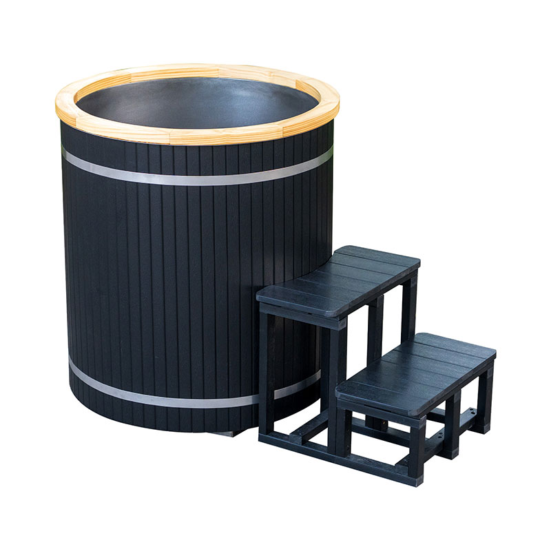 304 سٹینلیس سٹیل لائنر کے ساتھ جامع آئس غسل ٹب