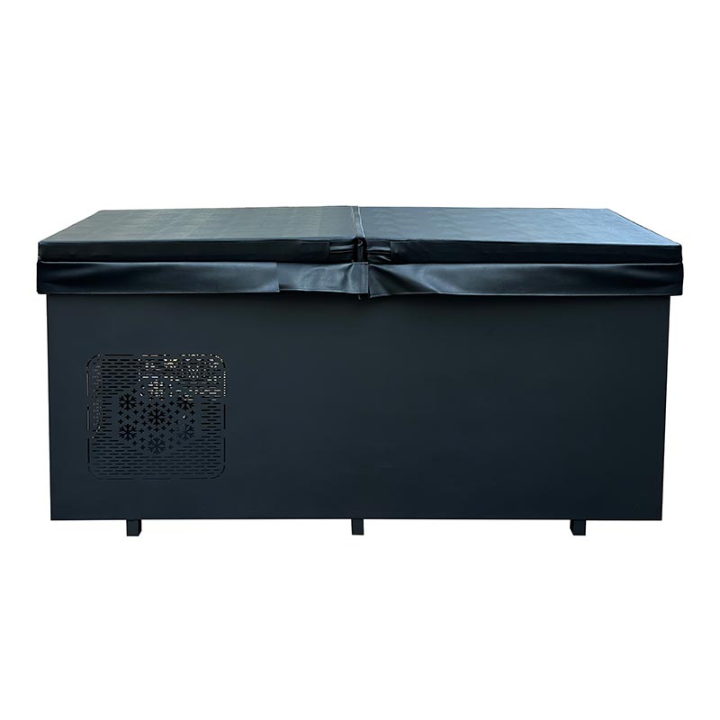 304 سٹینلیس سٹیل کے ساتھ بڑے سرخ دیودار سردی کا پلنگ